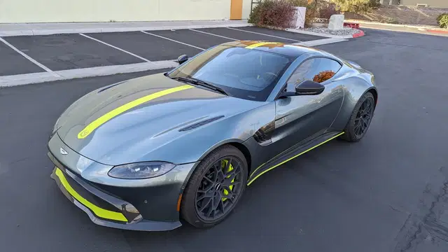 3,900-Mile 2020 Aston Martin Vantage AMR 59 7-Speed