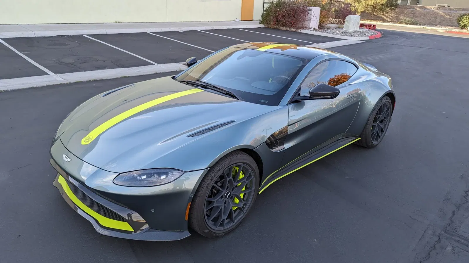 3,900-Mile 2020 Aston Martin Vantage AMR 59 7-Speed