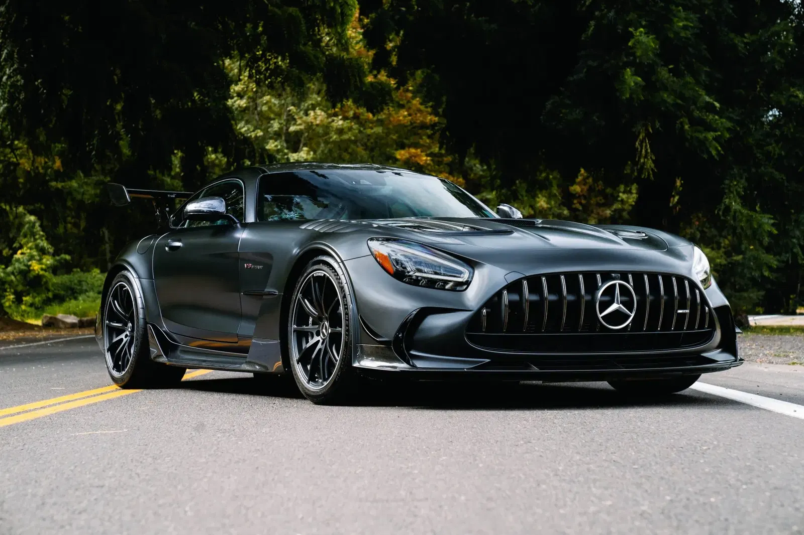 55-Mile 2021 Mercedes-Benz AMG GT Black Series