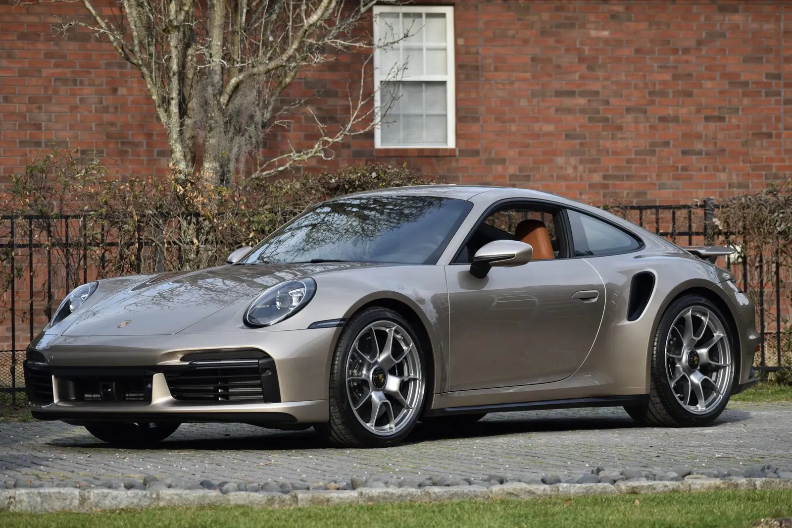 Palladium Metallic 2024 Porsche 911 Turbo S Coupe